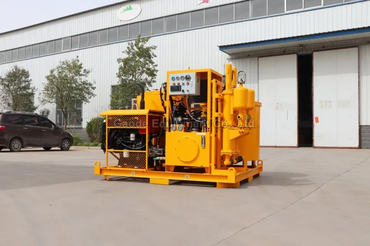 Gaodetec GGP400/700/80DPL-D High Pressure Diesel Engine Grouting Injection Plant for Sale